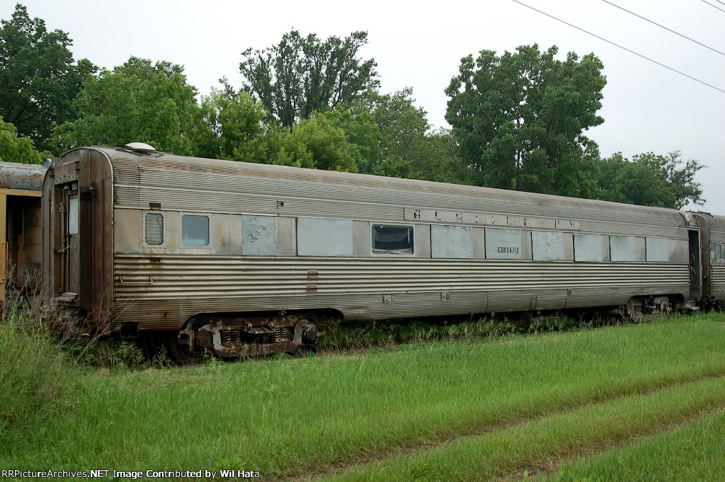 CB&Q Coach 4712 "Silver Crown"